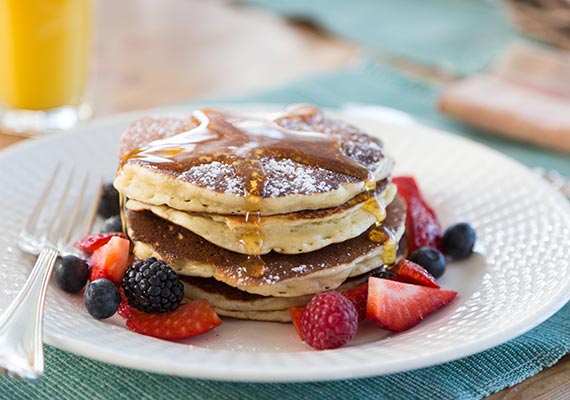 Okema Area Bed and Breakfast - Breakfast Pancakes