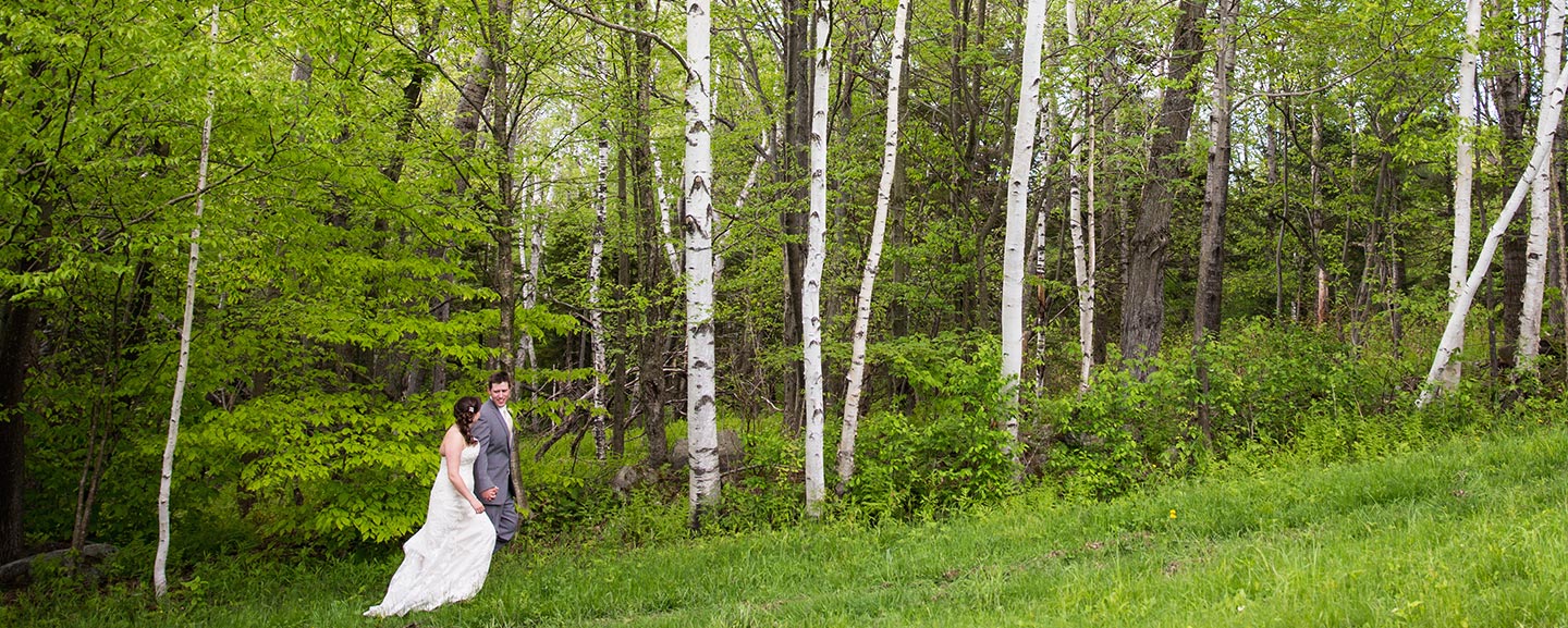 Elope in Vermont - bride and groom